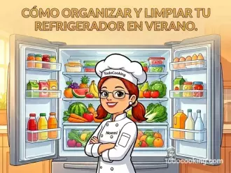 Guía Definitiva_ Cómo organizar y limpiar tu nevera en verano (y que no se te estropee nada)