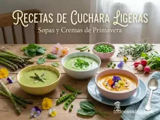 portada de Sopas y cremas de primavera
