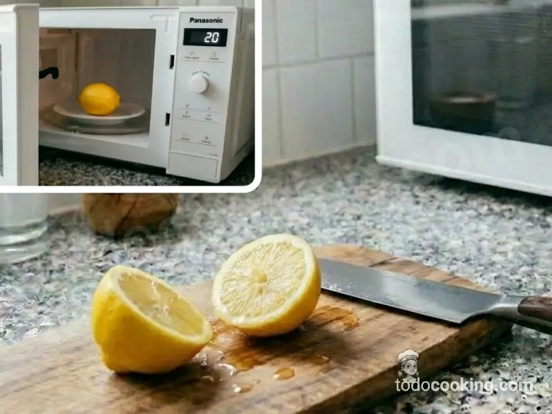 Cómo sacar más zumo de un limón ablandándolo en el microondas