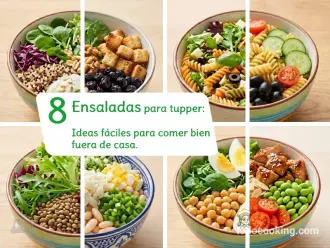 8 Ensaladas saciantes para tupper portada