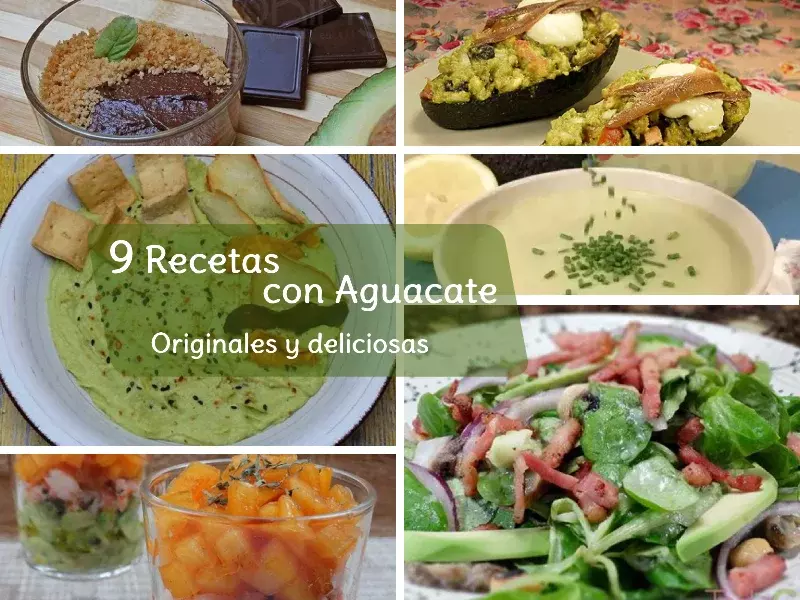 9 recetas con aguacate originales (y deliciosas) más allá del guacamole