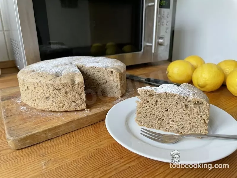 Bizcocho de avena con vainilla y anís porcion