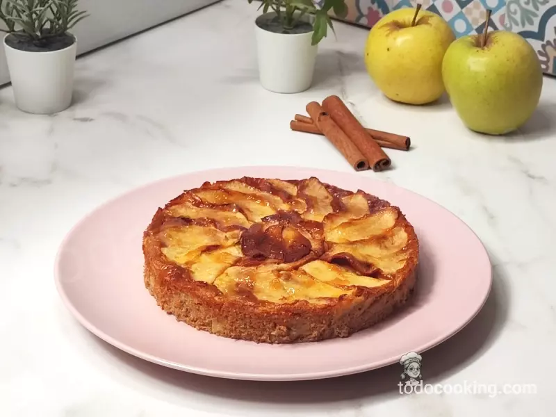 Tarta de manzana invisible Fit (en Air Fryer)