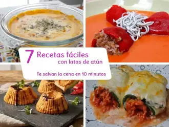 7 recetas faciles con latas de atún portada
