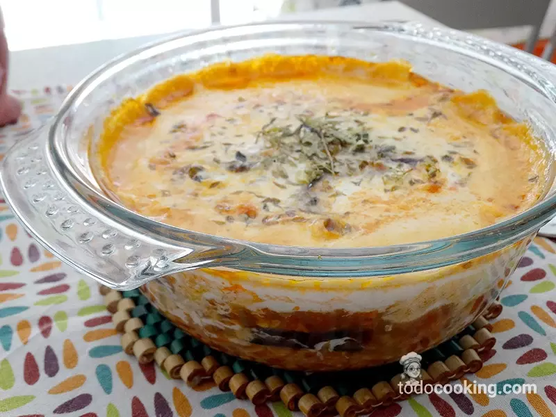 Moussaka de atún