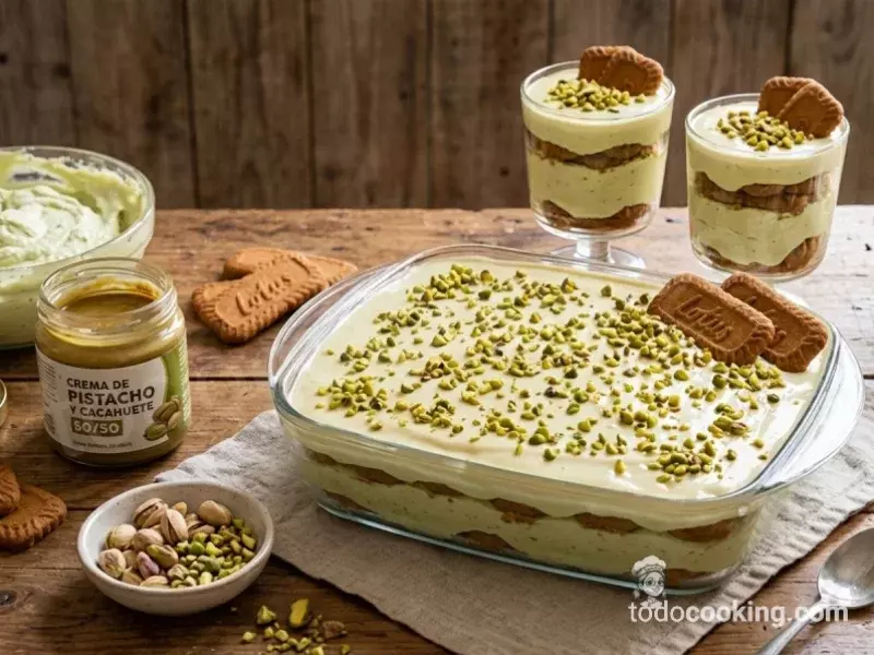 tiramisu de pistacho