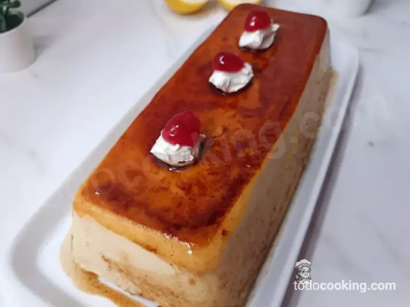 Pastel de limón y sobaos sin horno detalle