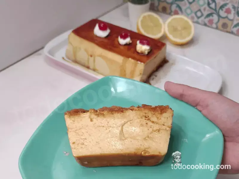 Tarta de Limón y Sobaos Sin Horno (Fácil y Cremosa)