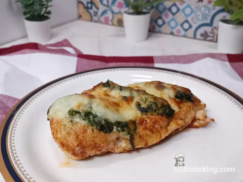Pechugas de pollo hasselback en airfryer