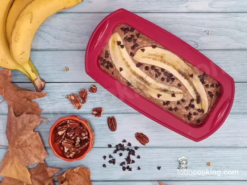 Banana Bread saludable cenital