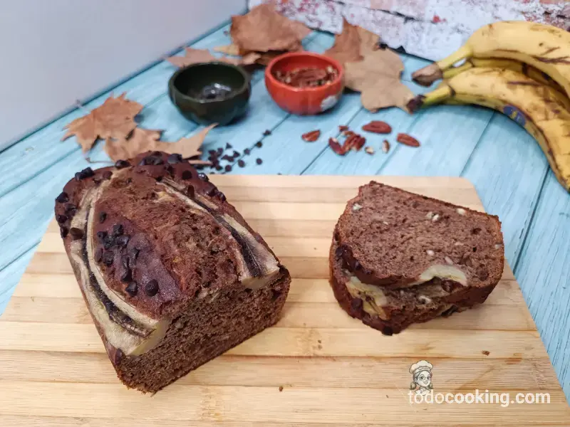 Banana Bread Saludable (Bizcocho de Plátano Fit)